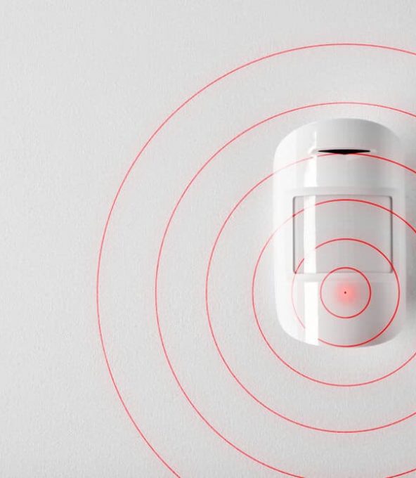 Modern Indoor Motion Sensor Detecting Movement for Security — Metwide Communications in Gold Coast, QLD